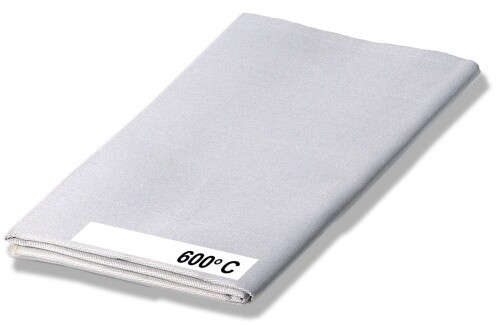 Elmag Grau Schweißdecke Material Glasgewebe 1000X1000 Mm, Bis 600° C - Image 2
