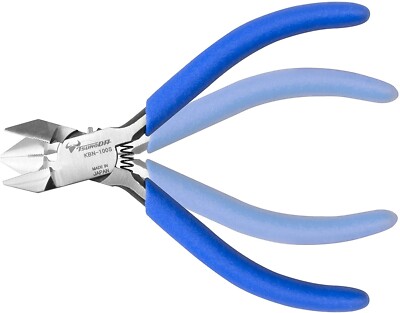 TSUNODA CABLE TIE CUTTING PLIERS WITH SPRING (114mm) KBN