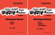1986 Toyota 4-Runner Shop Service Repair Manual