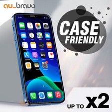 Tempered Glass Screen Protector For iPhone Duo 18 17 16 15 14 13 12 11 Pro Max