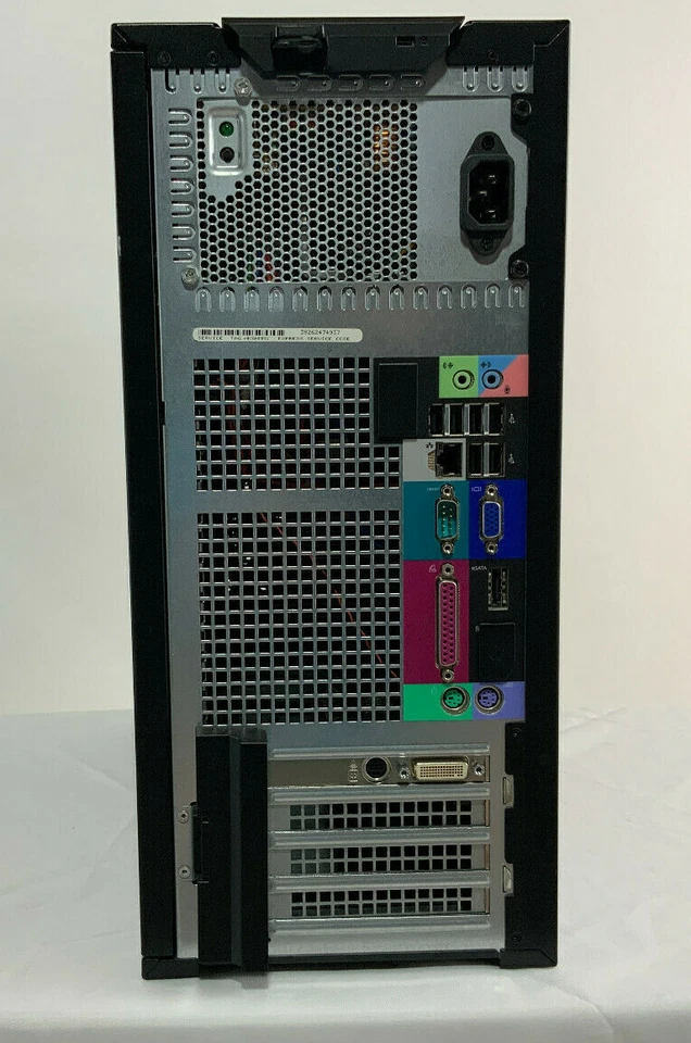 Dell 960 TOWER Intel Duo Core 2GB RAM; DVD BURNER; 160GB WINDOWS 7 PRO - Image 3 of 4