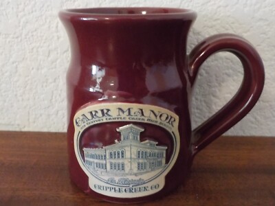 Deneen Pottery Carr Manor, Cripple Creek, Colorado, 2013, Coffee Tea Cup Mug