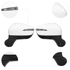 Mirrors For 2015-2016 MAZDA CX-5 Rear View Mirrors w/Blind Spot Left+Right 9-Pin