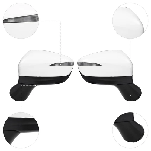 Mirrors For 2015-2016 MAZDA CX-5 Rear View Mirrors w/Blind Spot Left+Right 9-Pin