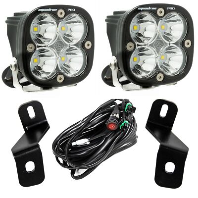 Baja Designs Squadron Pro Clear Spot Ditch Lights Kit for 21-Up F-150 / Raptor
