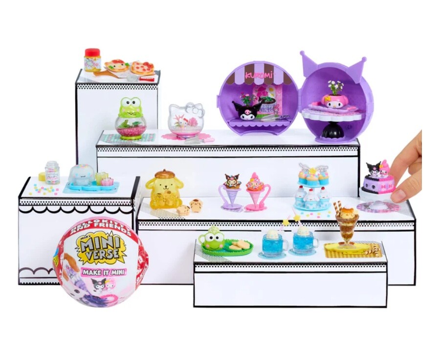 ミニバース　サンリオ　miniverse MGA's Miniverse Make It Mini Hello Kitty & Friends Series 1 &2
