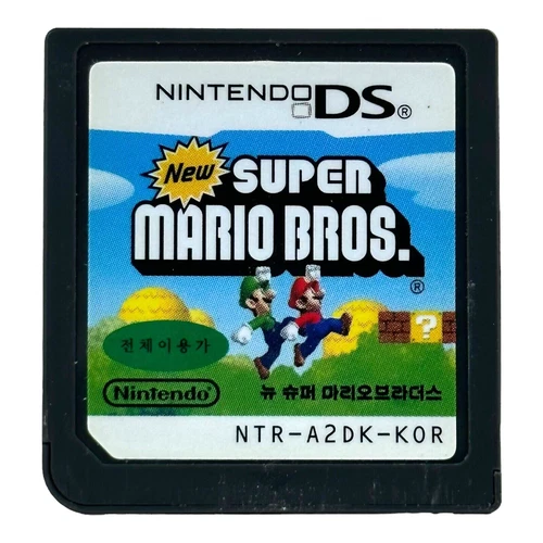 Super Mario Bros Nintendo DS Game **Korean Version**