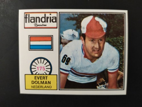FIGURINA PANINI SPRINT 72 CICLISMO DOLMAN n. 175 NUOVA NEW - Bild 2 von 2