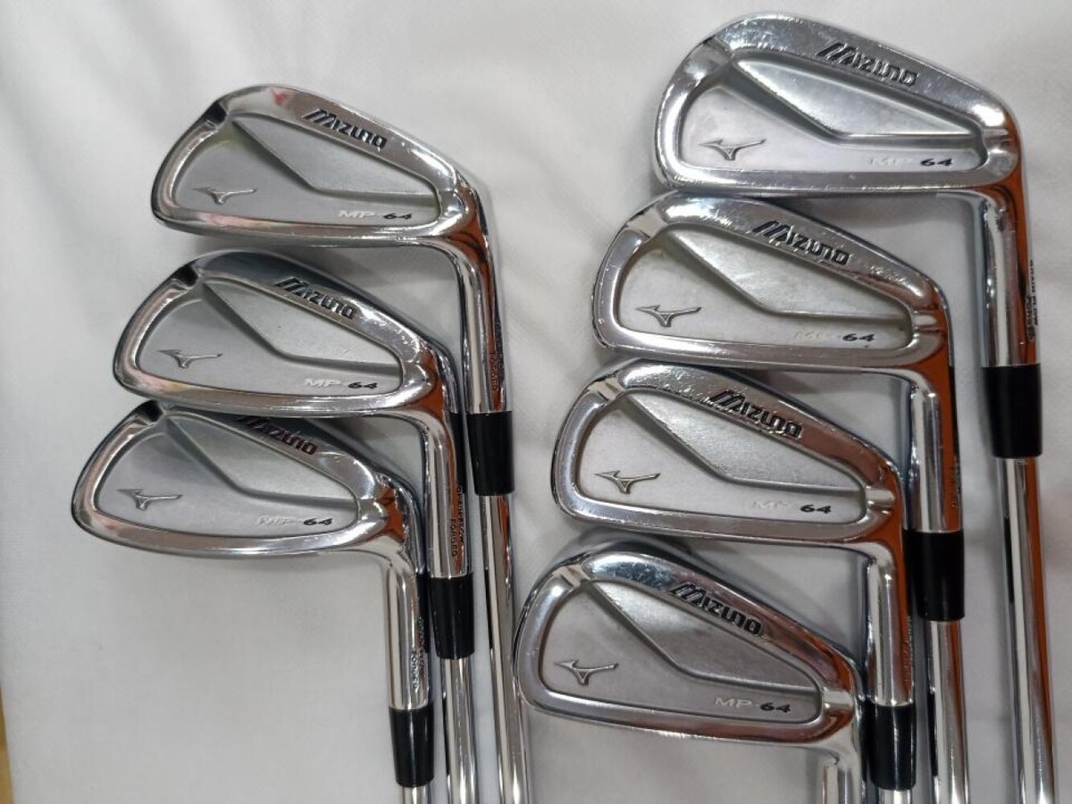 Mizuno MP-64 Iron Set Flex S 7 Pieces Dynamic Gold Right Handed F 