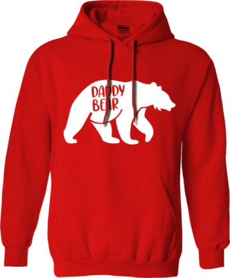 Papa Bär Hoodie Vatertag Kinder Liebe Neuheit Geburtstag Slogan Party Geschenke