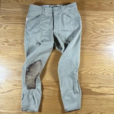 Vintage Tailored Sportsman Breeches Riding Jodhpurs Mens 32 Original Khaki Tan
