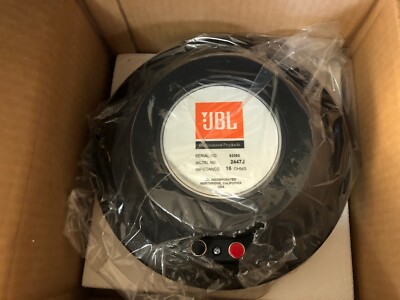 JBL 2447J ドライバー➕ホーンセット JBL 2447J Driver with 306561-001 Horn - 1 PAIR - In Orig. JBL Box