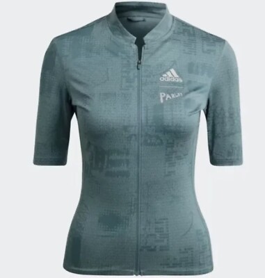 $170 adidas x PARLEY Heat RDY Cycling Jersey Top HI6832 Womens