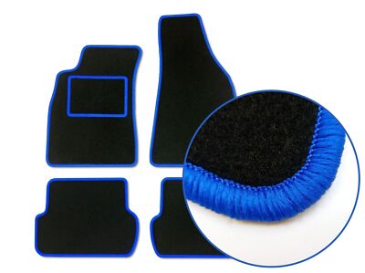 VELOURS FUßMATTEN für HYUNDAI ACCENT II (1999 - 2005) SCHWARZ hohe Qualität