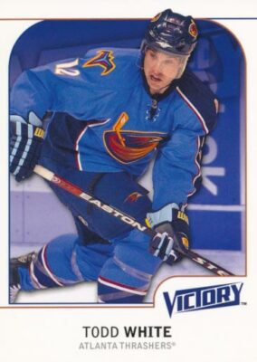 2009-10 UD Victory #10 TODD WHITE - Atlanta Thrashers