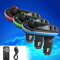 Car Kit Mp3 Player Handsfree Fm Transmitter Modulator Lcd Usb Sd Tf Remote Sy Car Kit Mp3 Player Handsfree Fm Transmitter Modulator Lcd Usb Sd Tf Remote Sy