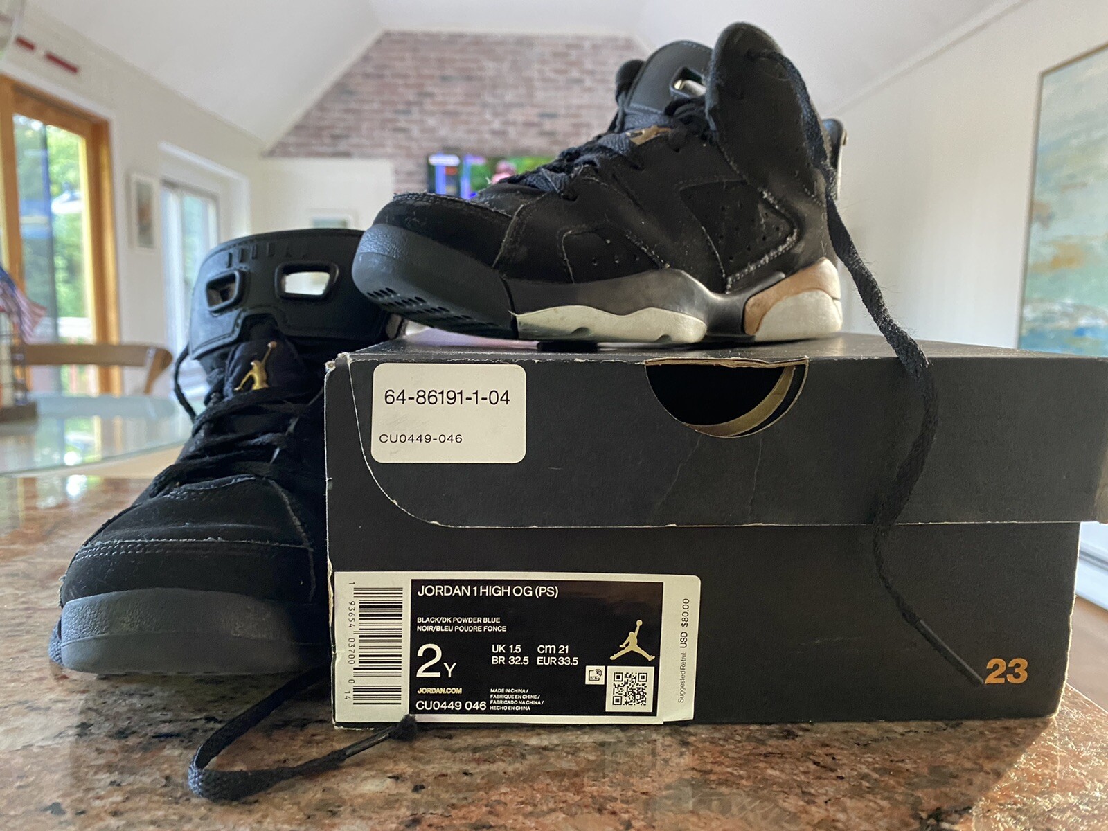 jordan 6 size 2