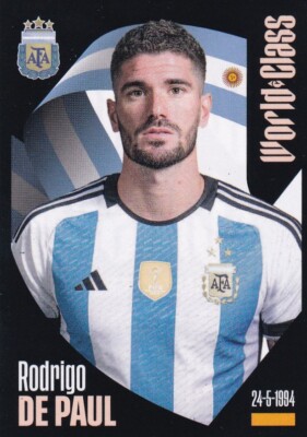 Panini World Class 2024 Sticker Nr. 163 Rodrigo De Paul