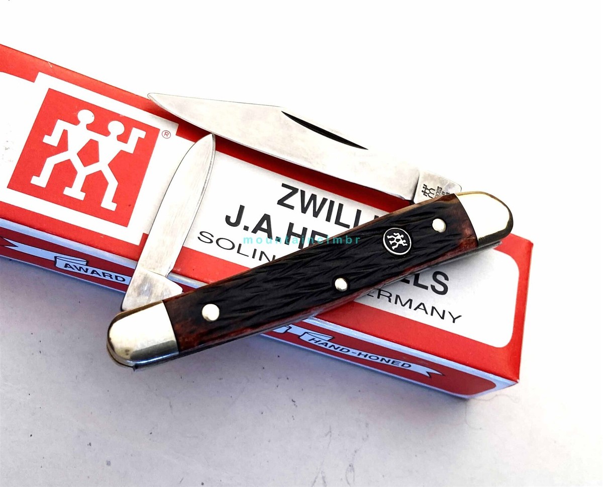 J.A.HENCKELS.SOLINGEN ゾーリンゲン ZWILLINGS ZWILLING J.A. HENCKELS Solingen Germany RARE Whittler Red Mahogany