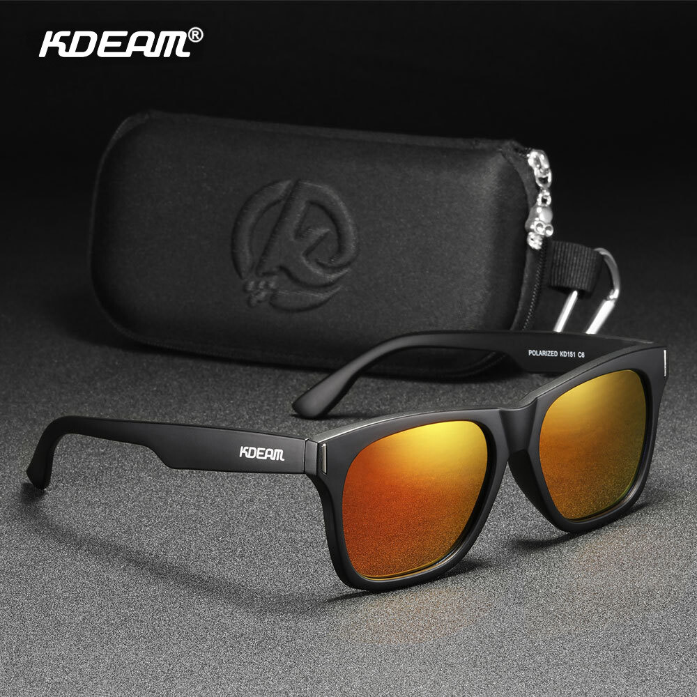 KDEAM Sonnenbrille UV400 Sport Angeln Autofahren Unisex KDEAM Polarisierte Sonnenbrille – UV400 Schutz, Für Sport, Angeln & Autofahren, Unisex Fahrradbrille Polarisiert