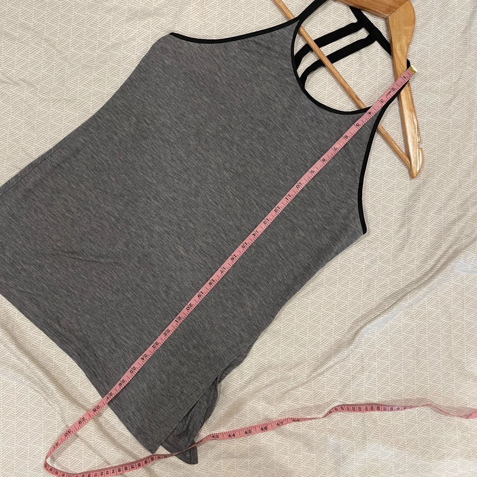 athleta essence cotton strappy back lightweight tank-top