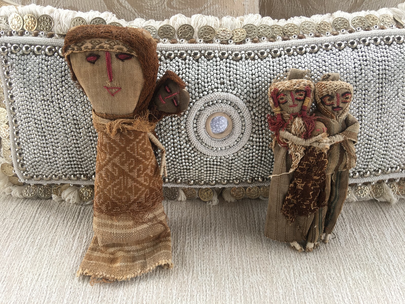 antique peruvian dolls