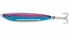 Williamson Lures Skarpsilda Jig 250 - Purple Blue 9 oz 6.25" Metal Jigging Lure