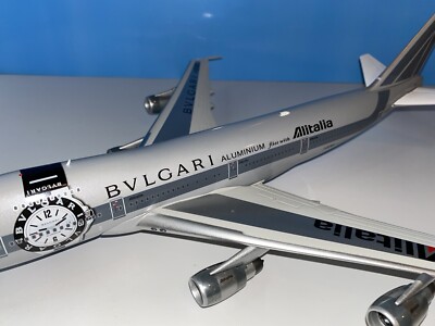 Alitalia “Bvlgari” Boeing 747-200 I-DEMS Inflight 1/200 | eBay