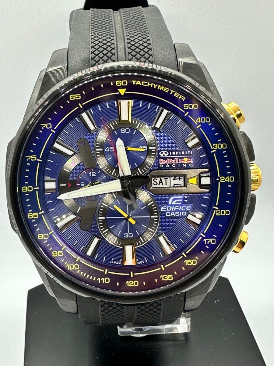 Casio Watch Edifice Infiniti Red Bull Racing Limited Edition Casio Watch Edifice Infiniti Red Bull Racing Limited Edition