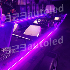 Led Black Light Night Fishing LED Strip UV Ultraviolet Boat Bass Fishing 12v 5M