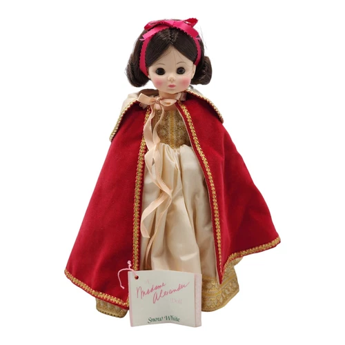 A Madame Alexander Snow White Doll  13” great condition Vintage Alice With Box