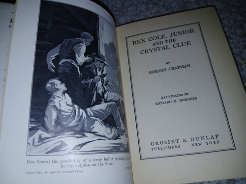 Rex Cole, Jr. and the Crystal Clue Absolutely Gorgeous Book & Jacket! - Picture 2 of 7
