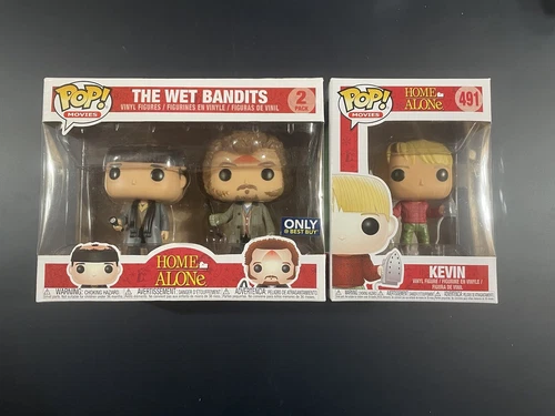 Funko Pop! Home Alone - The Wet Bandits 2 Pack & Kevin #491
