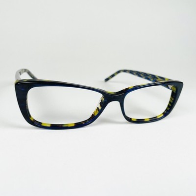 VANNI Brille BLAU RECHTECKIG Brillengestell MOD: V1915 A94
