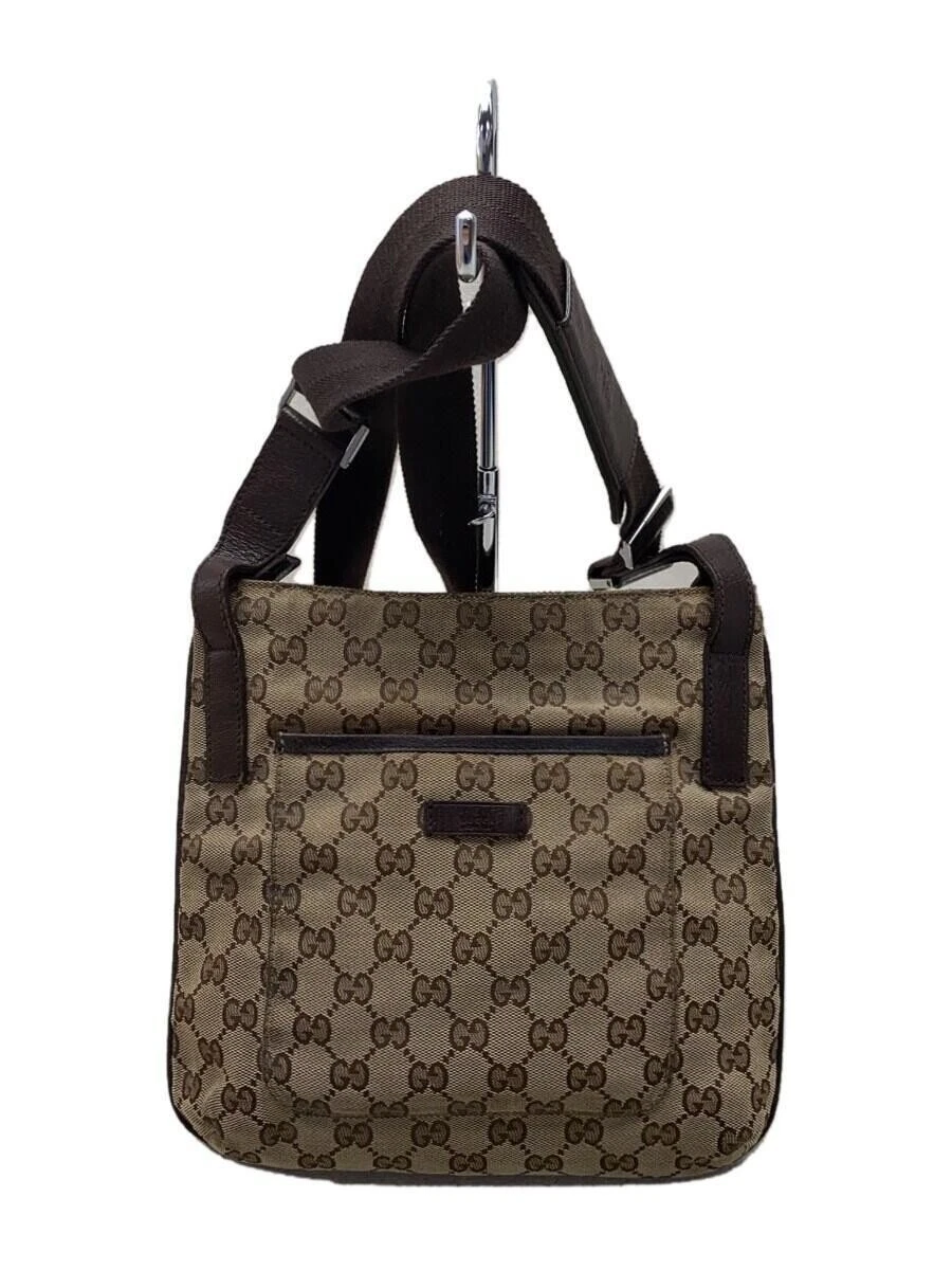 Sac bandoulière GUCCI GG toile toile 122793