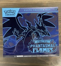 Pokemon x1 Phantasmal Flames ME02 Elite Trainer Box ETB Factory Sealed