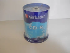 Verbatim 52x CD-R 700MB Capacity  100/Pack New Free Shipping