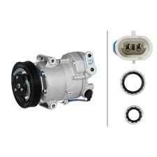 Klimakompressor 12 V Ø 120 HELLA IAM-Expertise passend für u.a. OPEL ASTRA