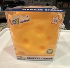 Toymendous Squeeze Cheese Tactile Squeeze Toy, Yellow, Ages 3 SQUEEZE CHEESE
