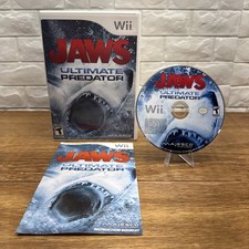 Jaws: Ultimate Predator (Nintendo Wii, 2011) CIB Refurbished Tested Working