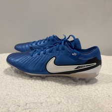 Nike Tiempo Legend 10 Elite FG Soccer Cleats Blue HF8980-400 Men's Size 7 New
