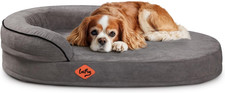 Orthopedic Memory Foam Dog Bed, 36x25, Waterproof, Washable Cover, Nonskid