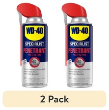  2 pack WD-40 Specialist Fast-Acting Penetrant Spray, 11 oz