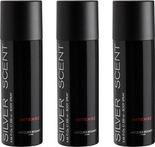 JACQUES BOGART Silver Scent Intense Deodorant...