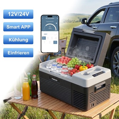 Kompressor Kühlbox 20L Auto Kühlschrank Camping Gefrierschrank -20  ~20  12/24 V