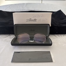 Silhouette Eyeglasses 5561 LH Purist 55/17/135 5540 Grey/turq 13b