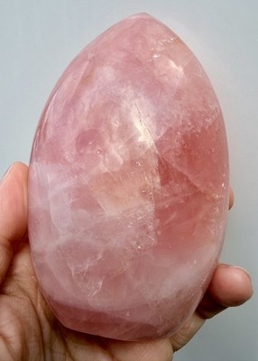 Kristall Rosenquarz Freeform Rosa Quarz Liebe Energie Heilung hübsches Geschenk 586g