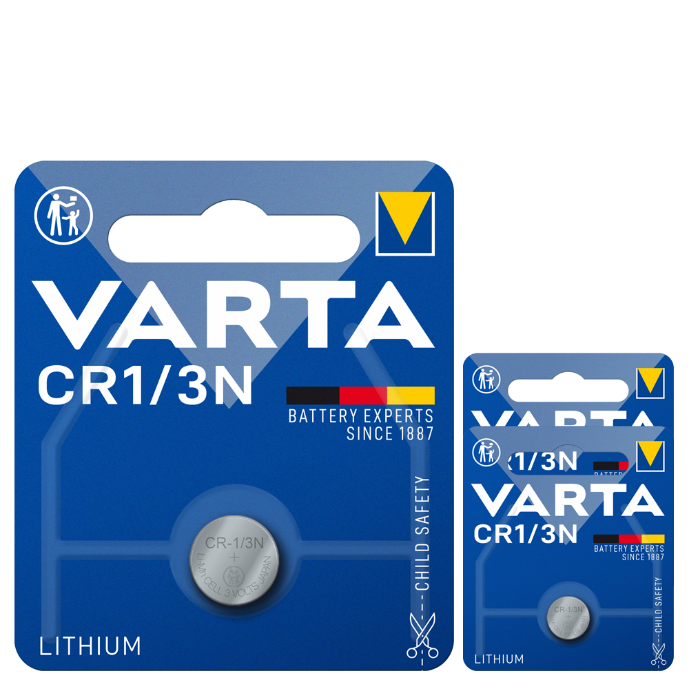 Varta CR1/3N 2L76 CR11108 3V Lithium Batteries x 3 *Long Expiry Dates*