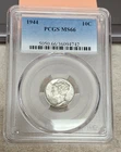 1944 Mercury Dime - MS66 - PCGS - Very Lustrous