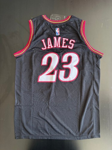 Lebron James  #23 Philadelphia 76ers Sixers Black Men's Jersey Size 44 - Small